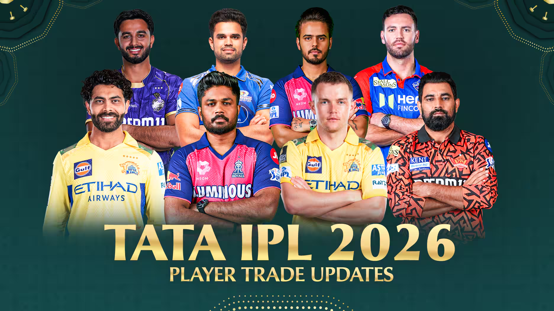 IPL 2026 all teams and captains - Onexch99